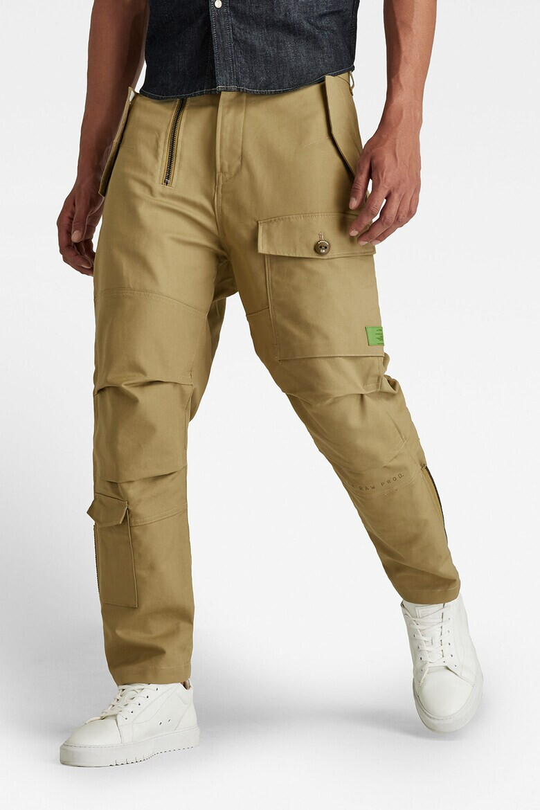 G-Star RAW Pantaloni cargo cu imprimeu logo discret - Pled.ro