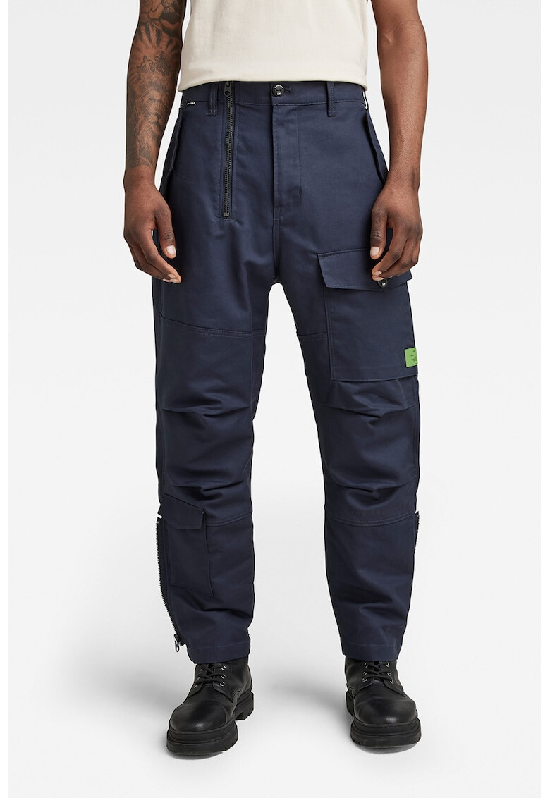 G-Star RAW Pantaloni cargo cu imprimeu logo discret - Pled.ro