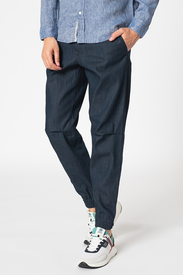 G-Star RAW Pantaloni cargo din material chambray cu mansete elastice - Pled.ro