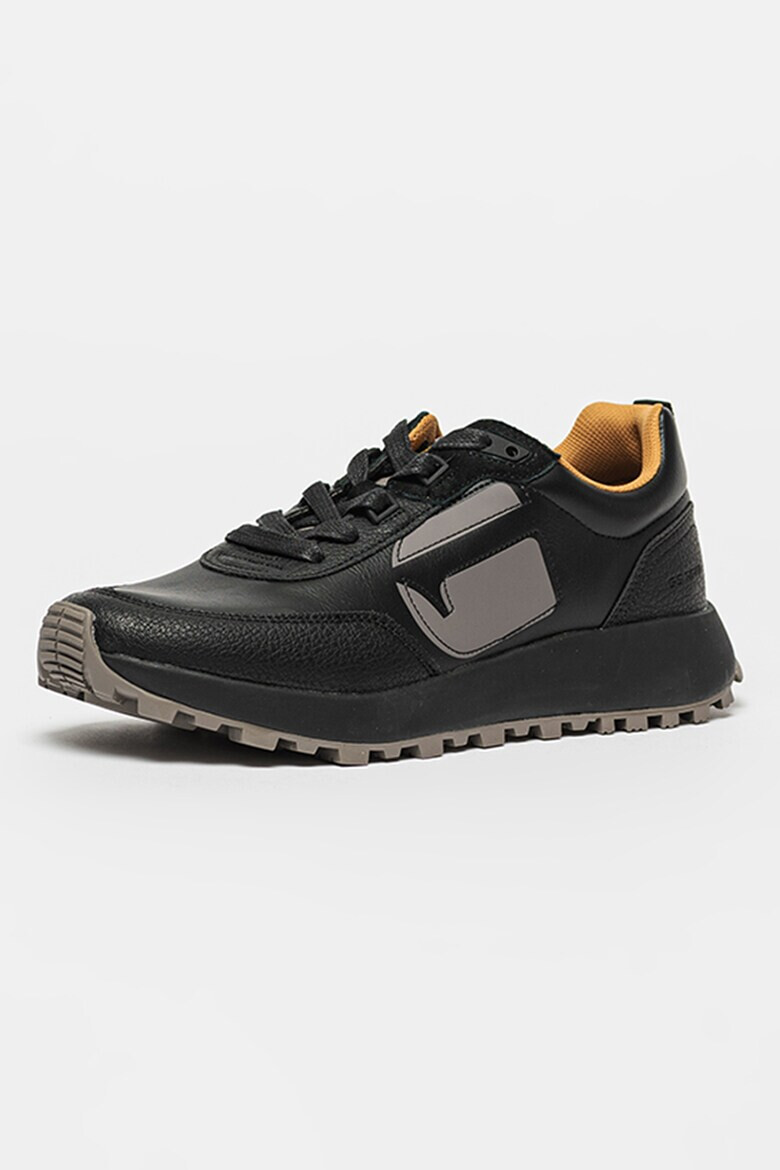 G-Star RAW Pantofi sport de piele ecologica cu insertii din piele intoarsa Theq - Pled.ro