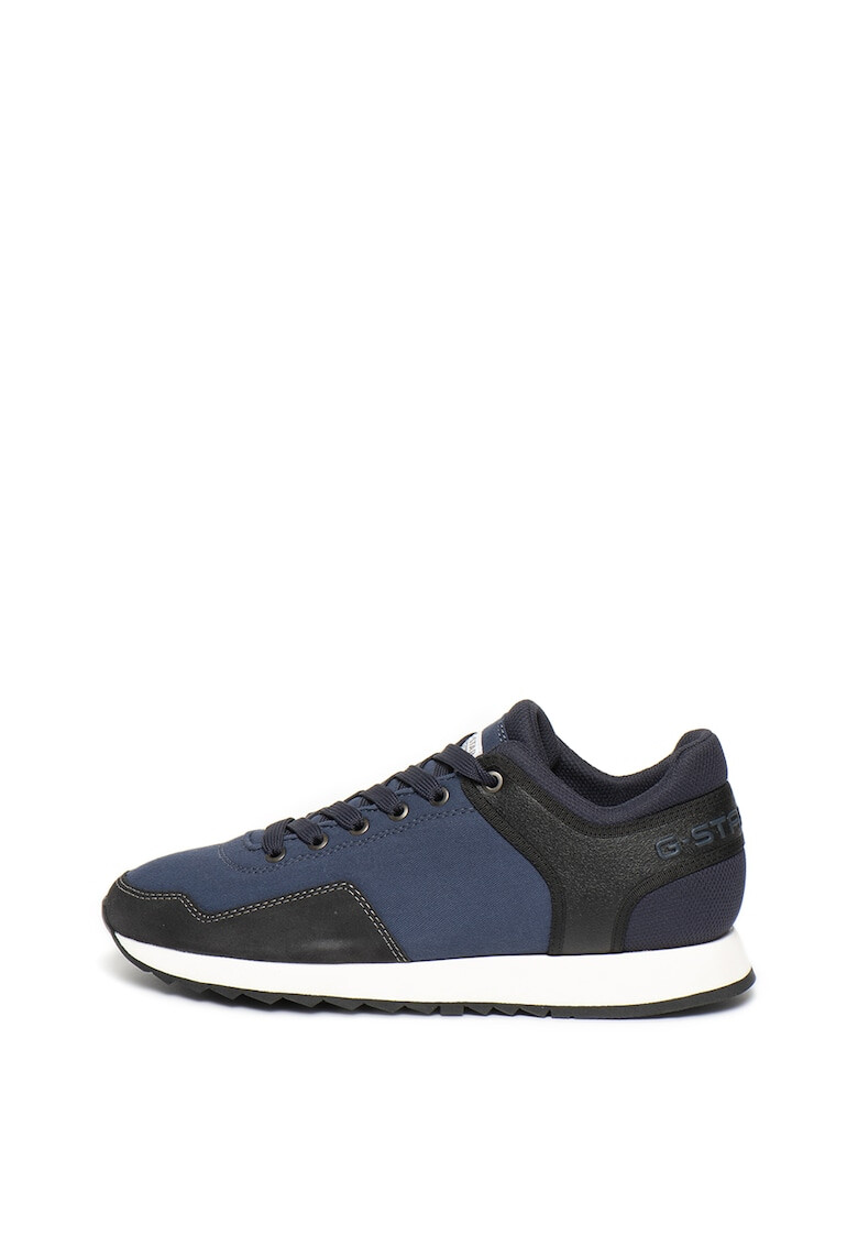 G-Star RAW Pantofi sport de piele intoarsa si material textil Calow - Pled.ro