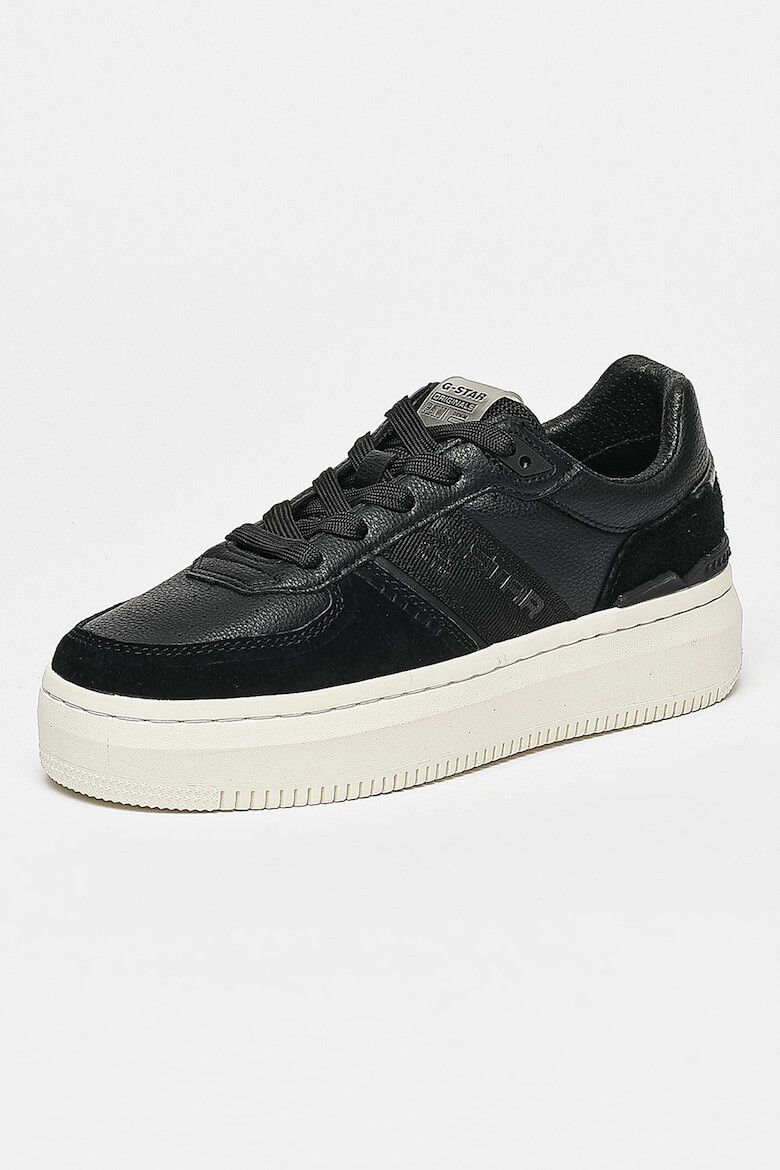 G-STAR Pantofi sport low-cut cu garnituri din piele intoarsa - Pled.ro