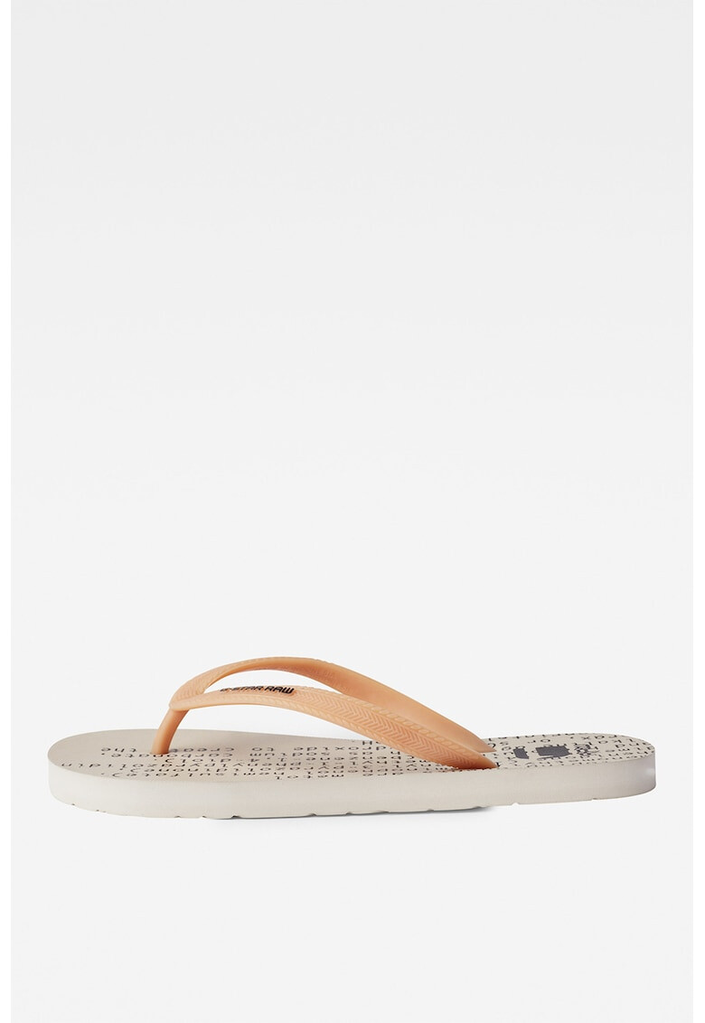 G-Star RAW Papuci flip-flop cu detaliu logo - Pled.ro