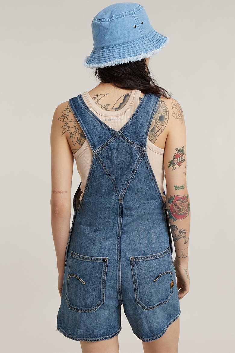 G-STAR Salopeta scurta din denim - Pled.ro