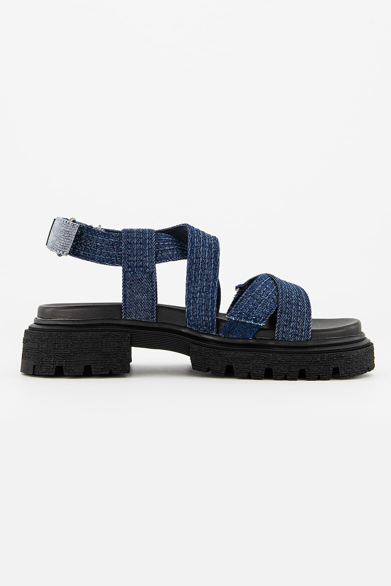 G-STAR Sandale din denim cu toc masiv Xinva - Pled.ro