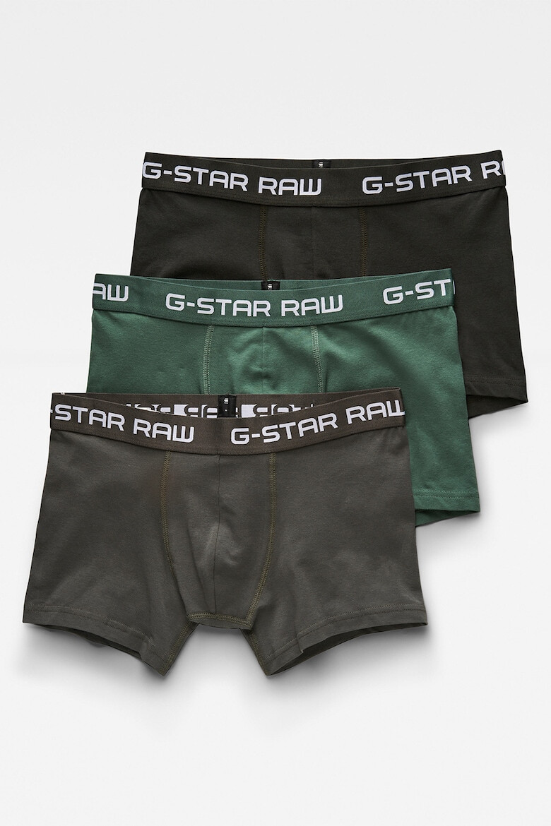 G-STAR Set de boxeri cu banda logo in talie 3 perechi - Pled.ro