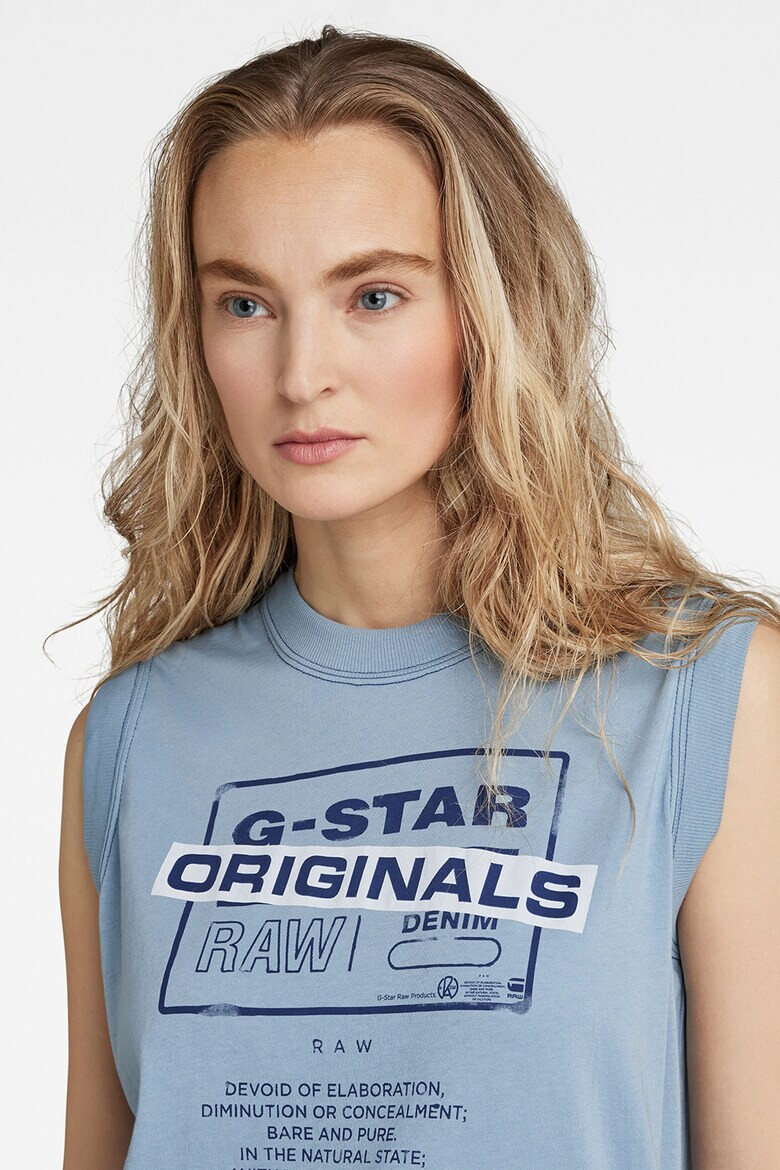 G-Star RAW Top lejer de bumbac organic Lash - Pled.ro