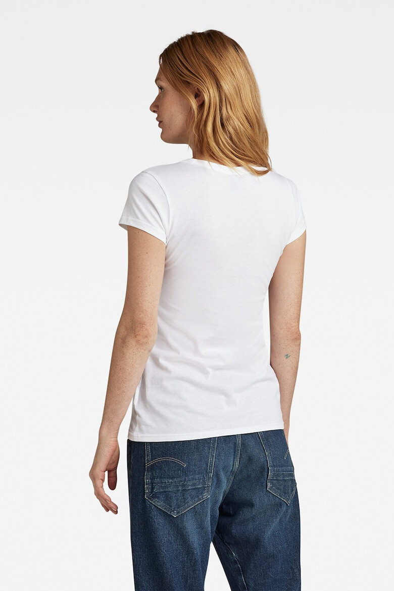 G-Star RAW Tricou de bumbac cu logo - Pled.ro