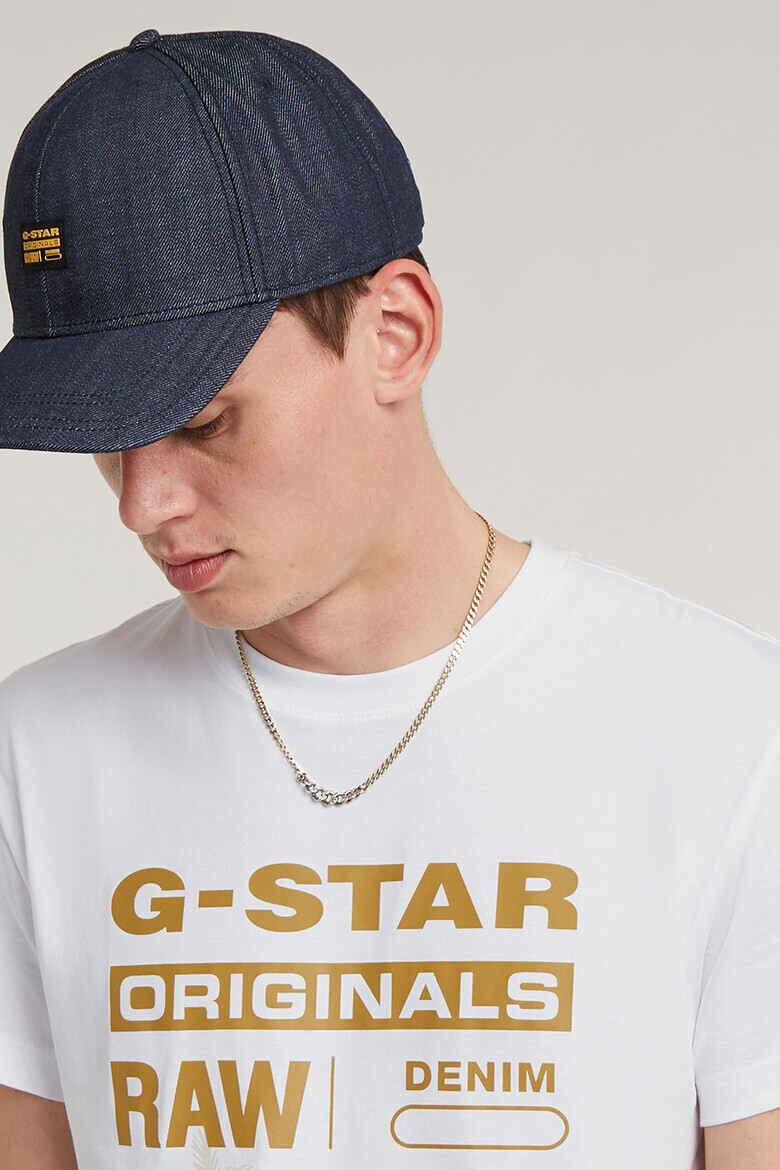 G-STAR RAW Tricou de bumbac organic cu imprimeu - Pled.ro