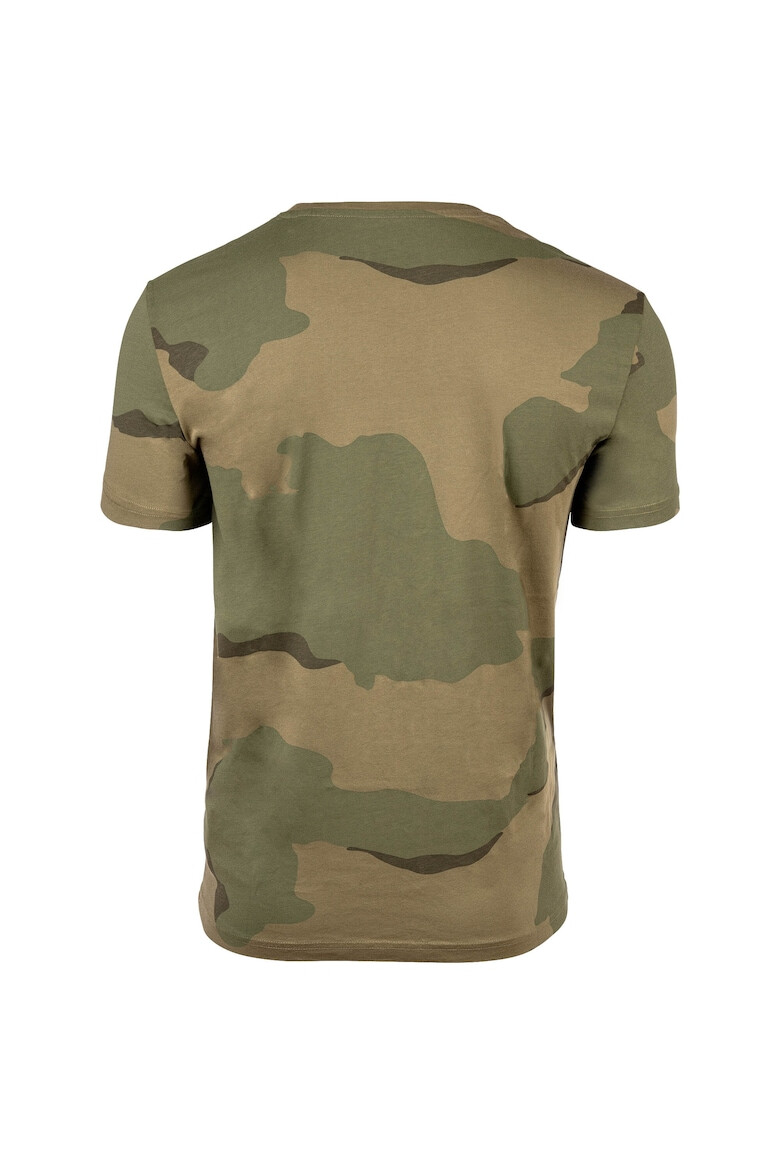 G-STAR Tricou de bumbac organic cu imprimeu camuflaj - Pled.ro