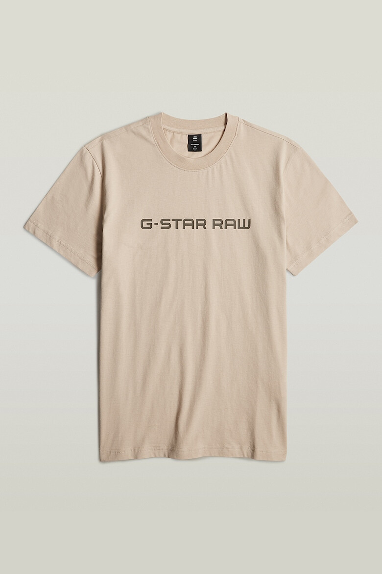 G-STAR Tricou de bumbac organic cu imprimeu logo - Pled.ro