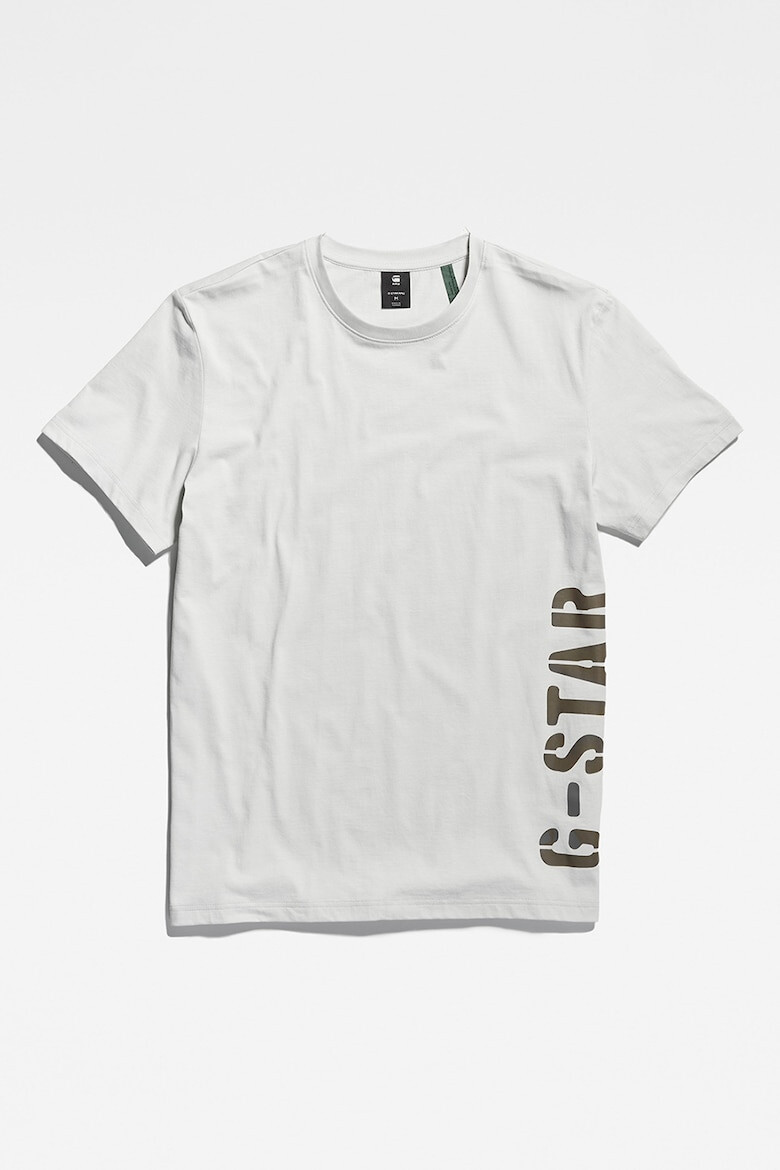 G-STAR RAW Tricou de bumbac organic cu imprimeu logo - Pled.ro