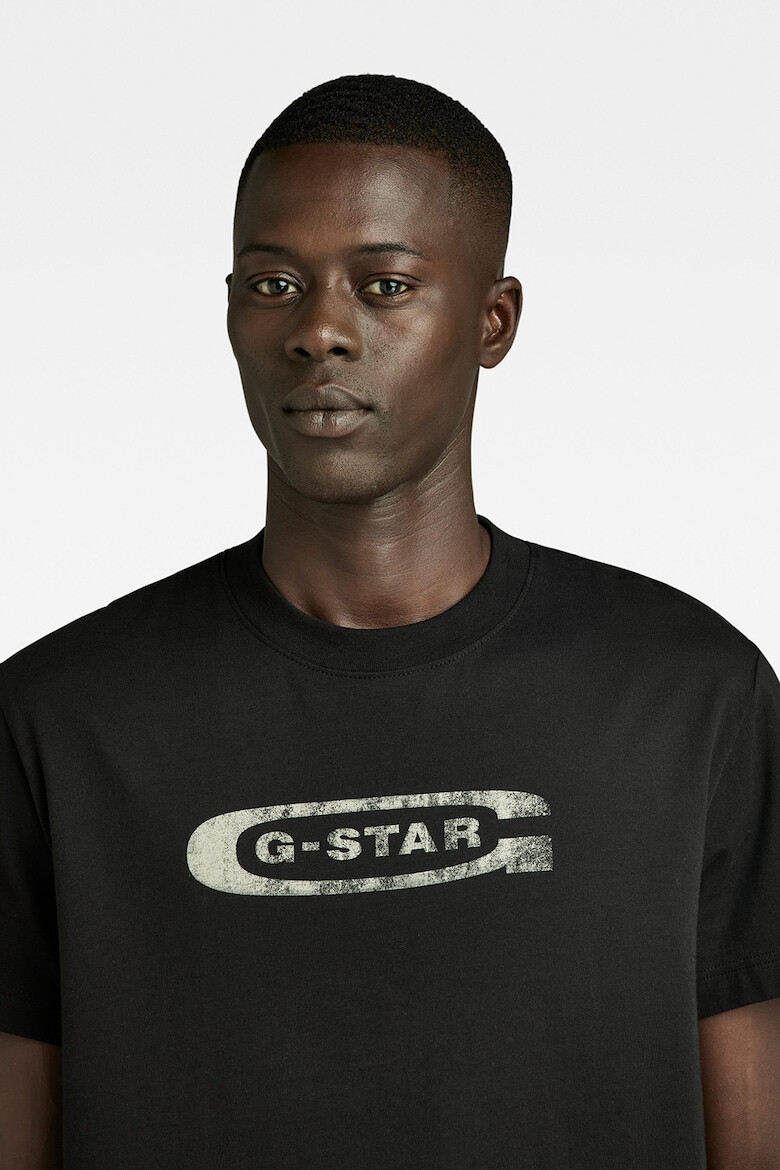 G-STAR Tricou de bumbac organic cu logo - Pled.ro