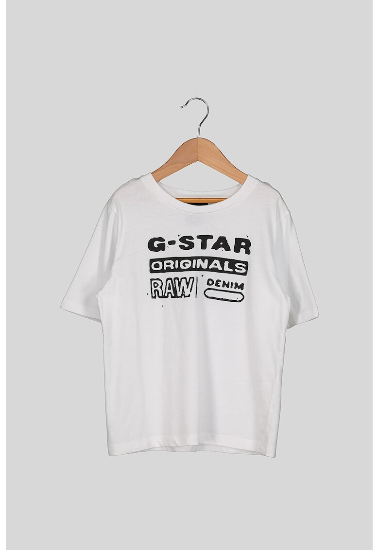 G-Star RAW Tricou din bumbac cu imprimeu logo - Pled.ro