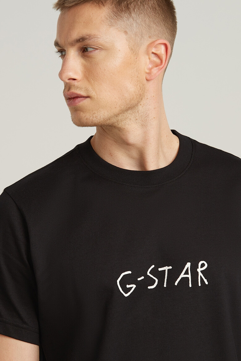 G-STAR RAW Tricou lejer de bumbac organic - Pled.ro