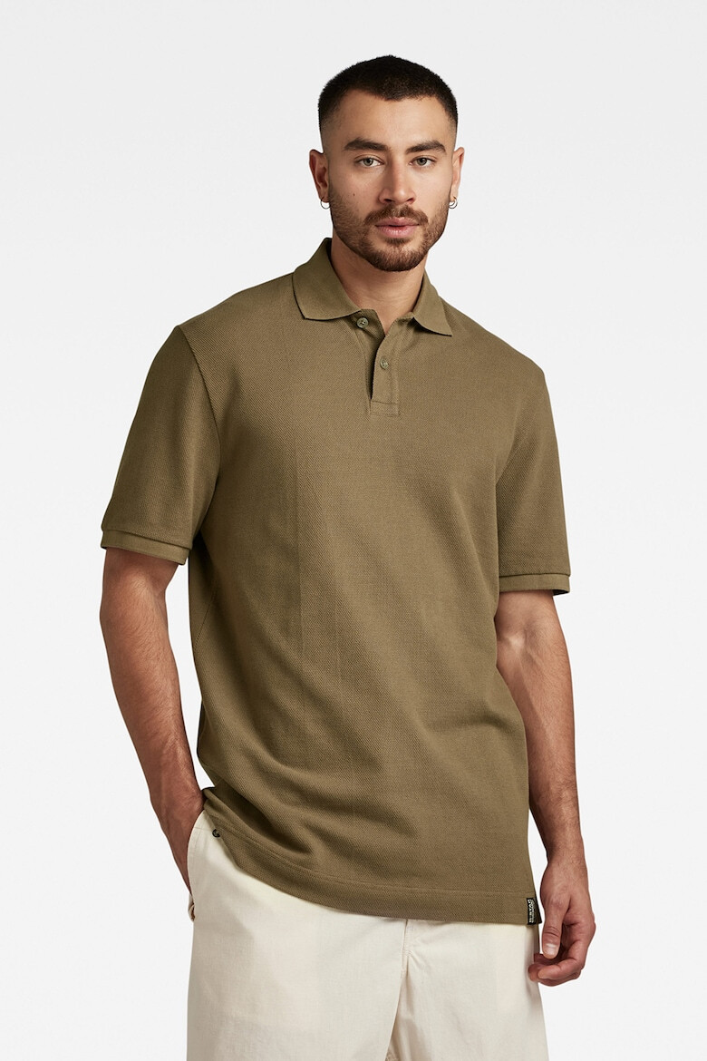 G-STAR Tricou polo din bumbac organic Essential - Pled.ro