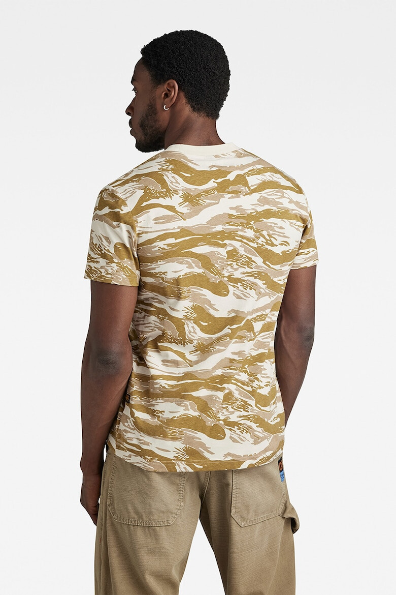 G-STAR Tricou regular fit cu imprimeu camuflaj - Pled.ro