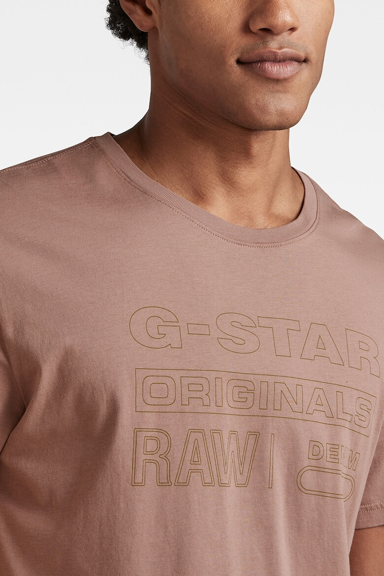 G-STAR Tricou regular fit de bumbac organic - Pled.ro