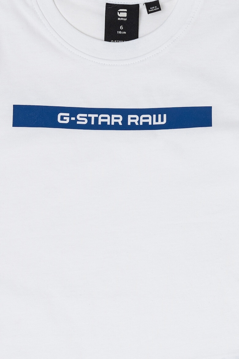 G-STAR Tricou regular fit din bumbac organic cu imprimeu logo - Pled.ro