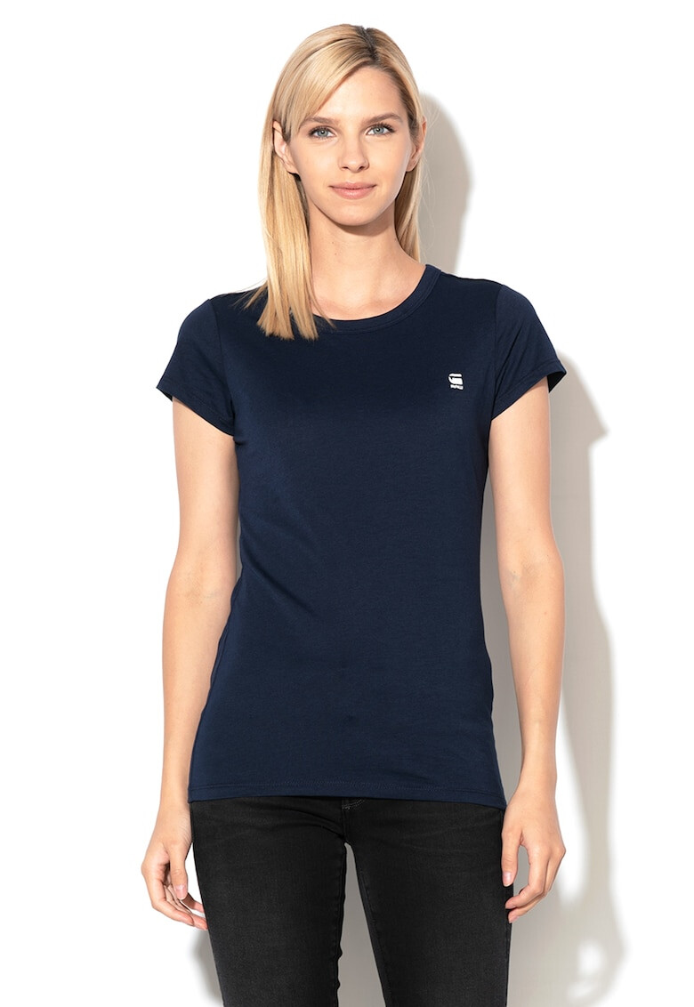 G-Star RAW Tricou slim fit cu decolteu la baza gatului Eyben - Pled.ro