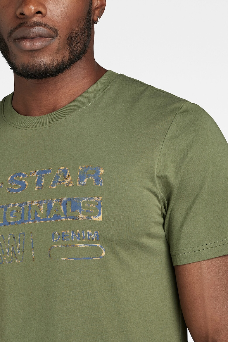 G-STAR Tricou slim fit de bumbac organic - Pled.ro