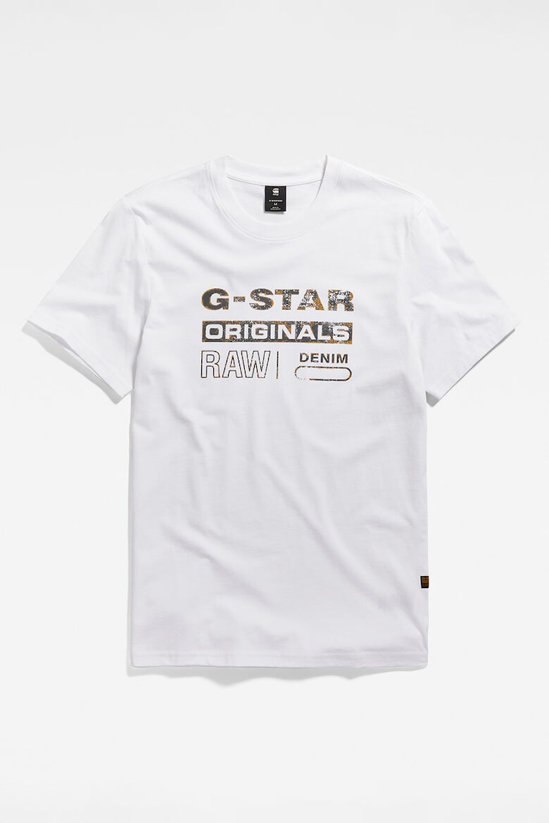 G-STAR Tricou slim fit de bumbac organic - Pled.ro