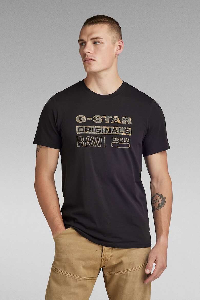 G-STAR Tricou slim fit de bumbac organic - Pled.ro