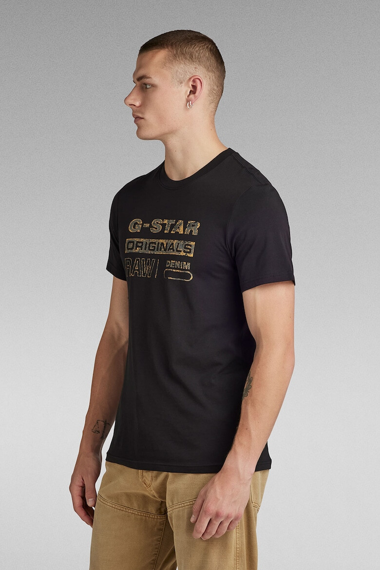 G-STAR Tricou slim fit de bumbac organic - Pled.ro