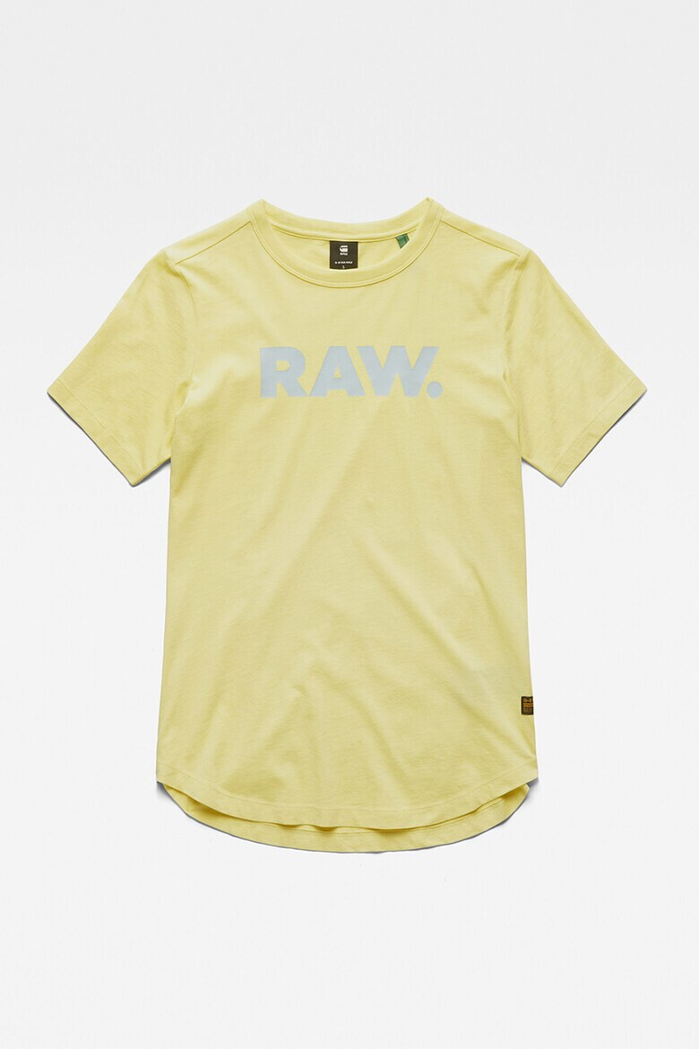 G-Star RAW Tricou slim fit de bumbac organic cu imprimeu logo - Pled.ro