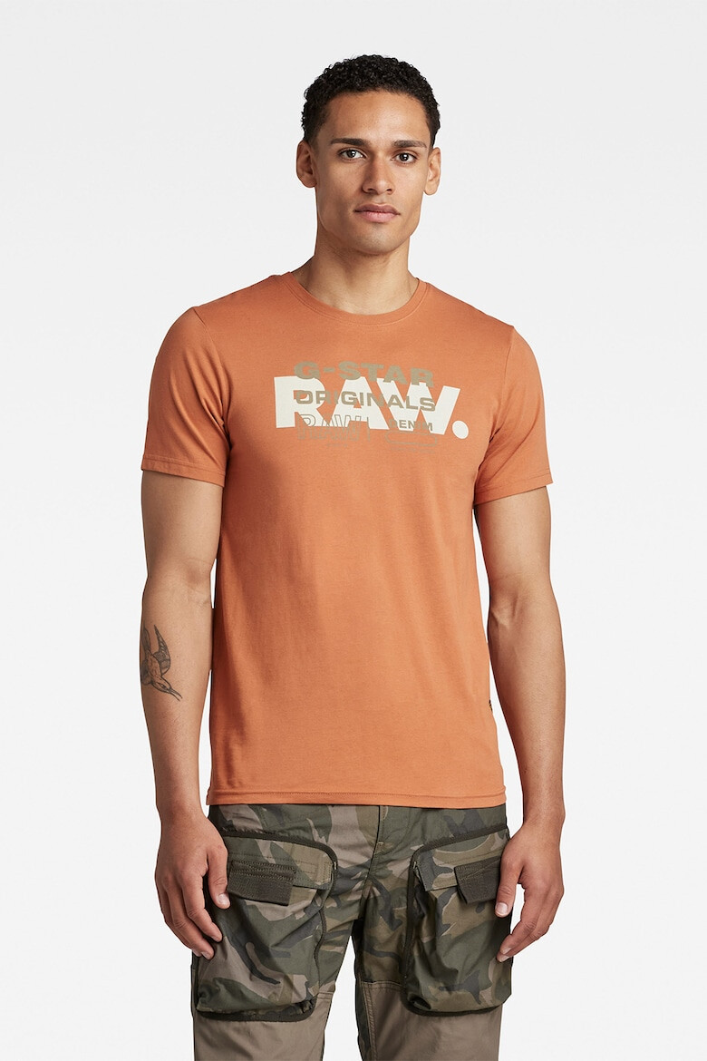 G-Star RAW Tricou slim fit din bumbac organic - Pled.ro