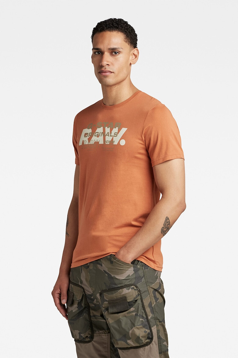 G-Star RAW Tricou slim fit din bumbac organic - Pled.ro