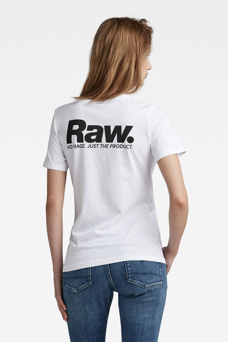 G-Star RAW Tricou slim fit din bumbac organic cu logo - Pled.ro