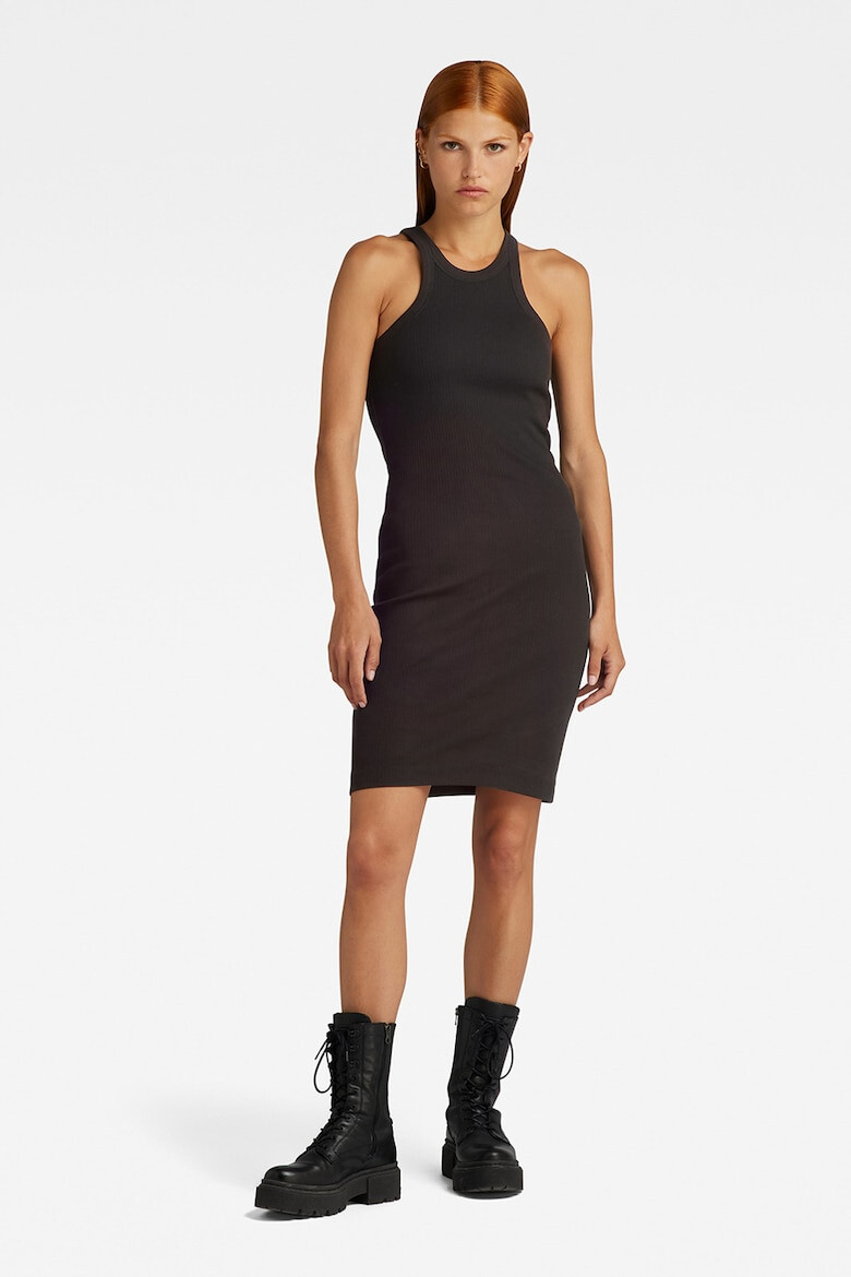 G-STAR Rochie bodycon mini de bumbac organic - Pled.ro