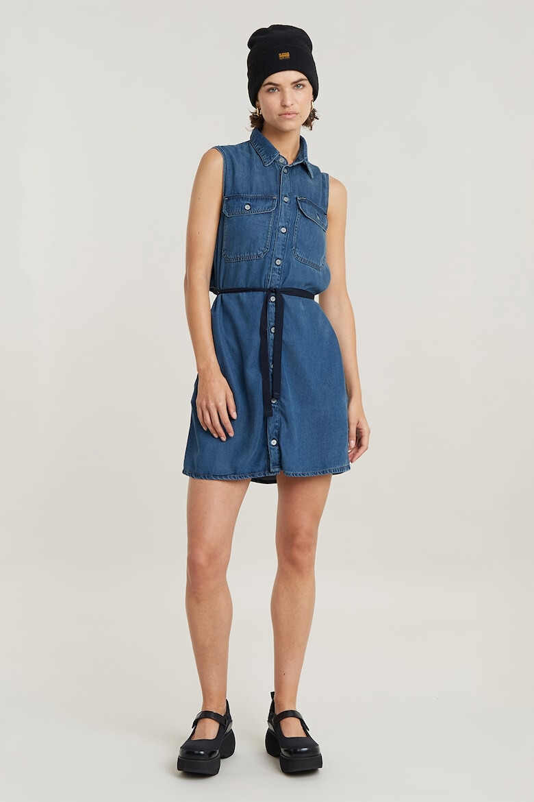 G-STAR Rochie din denim fara maneci - Pled.ro