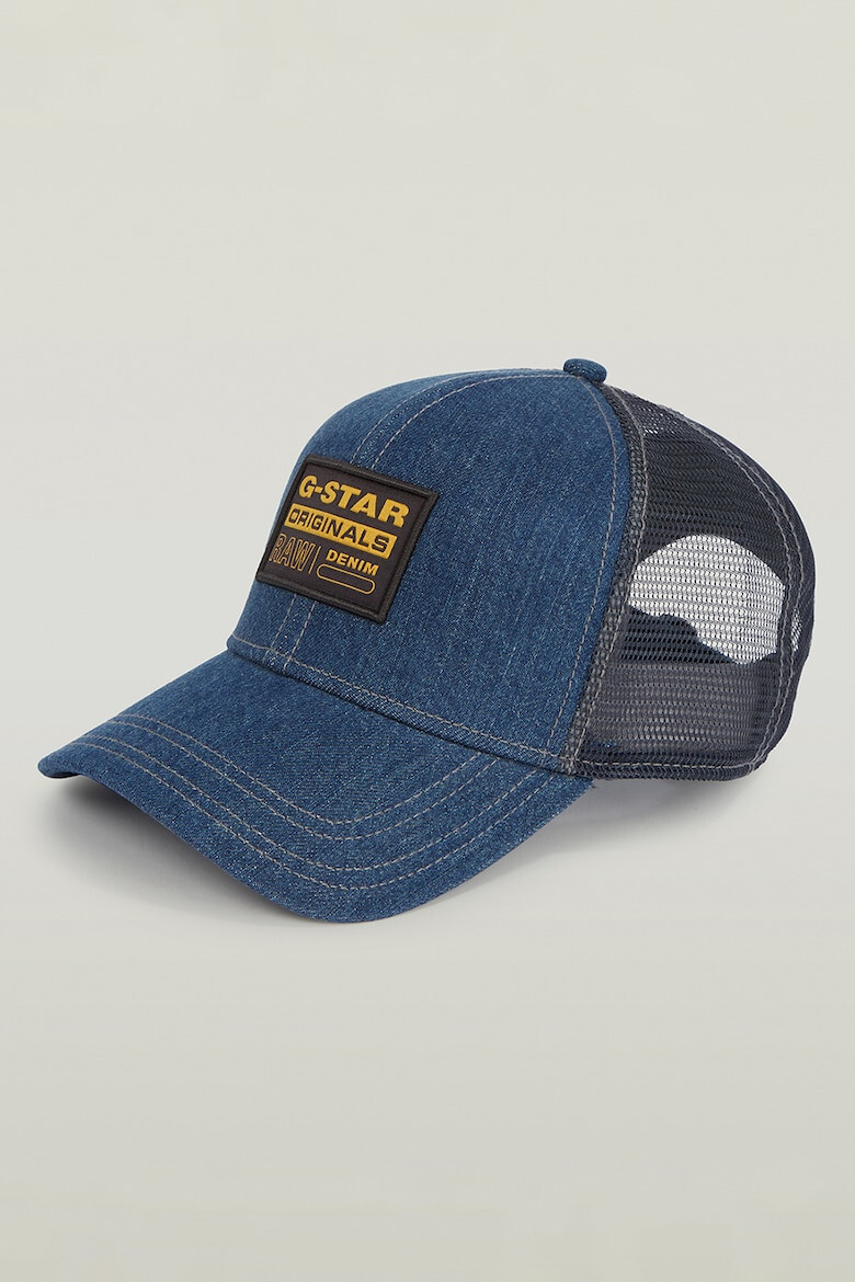 G-STAR Sapca truckrer de denim cu logo - Pled.ro