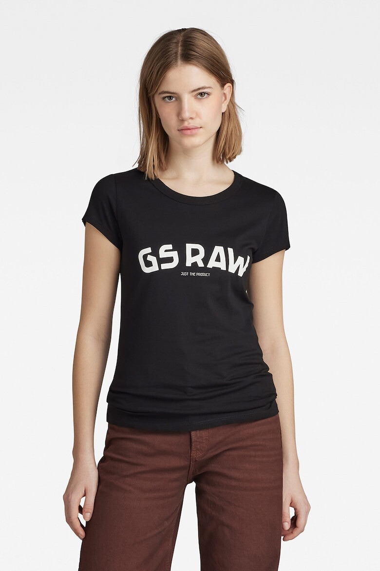 G-STAR Tricou de bumbac organic cu imprimeu logo - Pled.ro