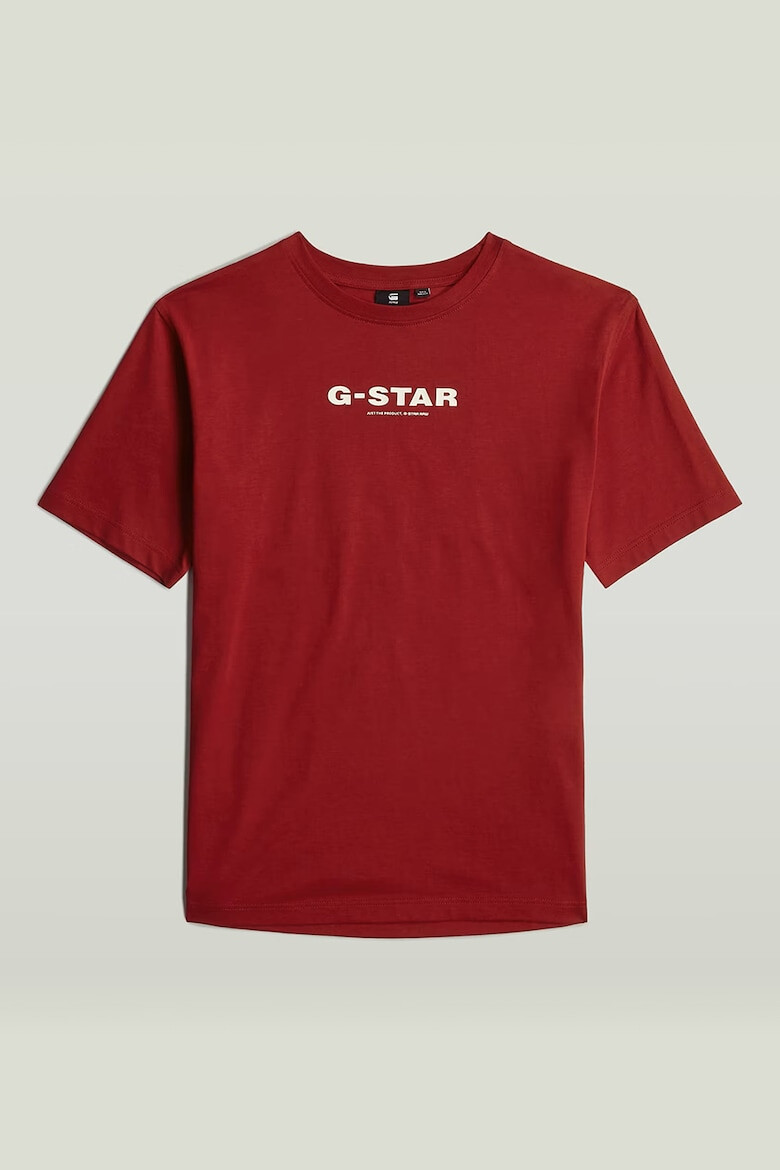 G-STAR Tricou de bumbac organic cu imprimeu logo - Pled.ro