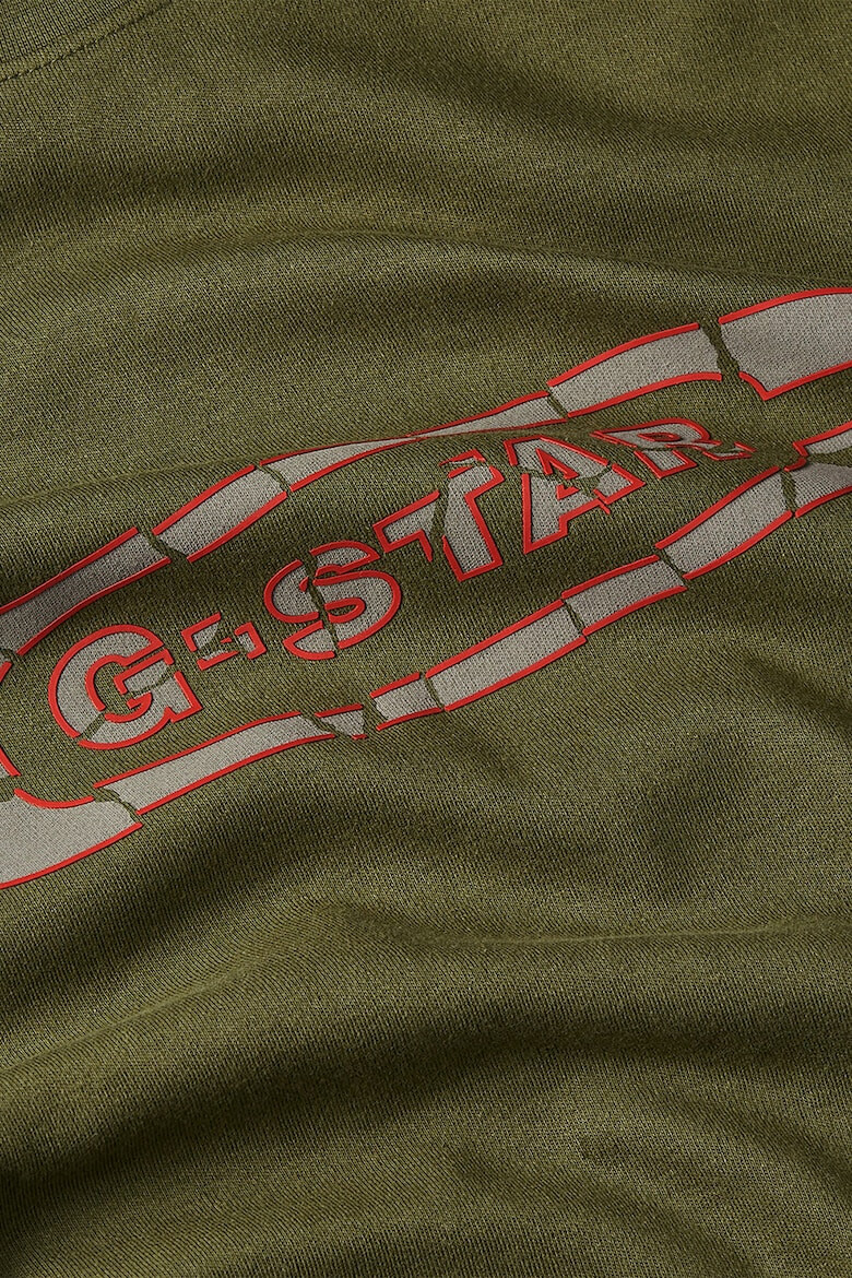 G-STAR Tricou de bumbac organic cu imprimeu logo - Pled.ro