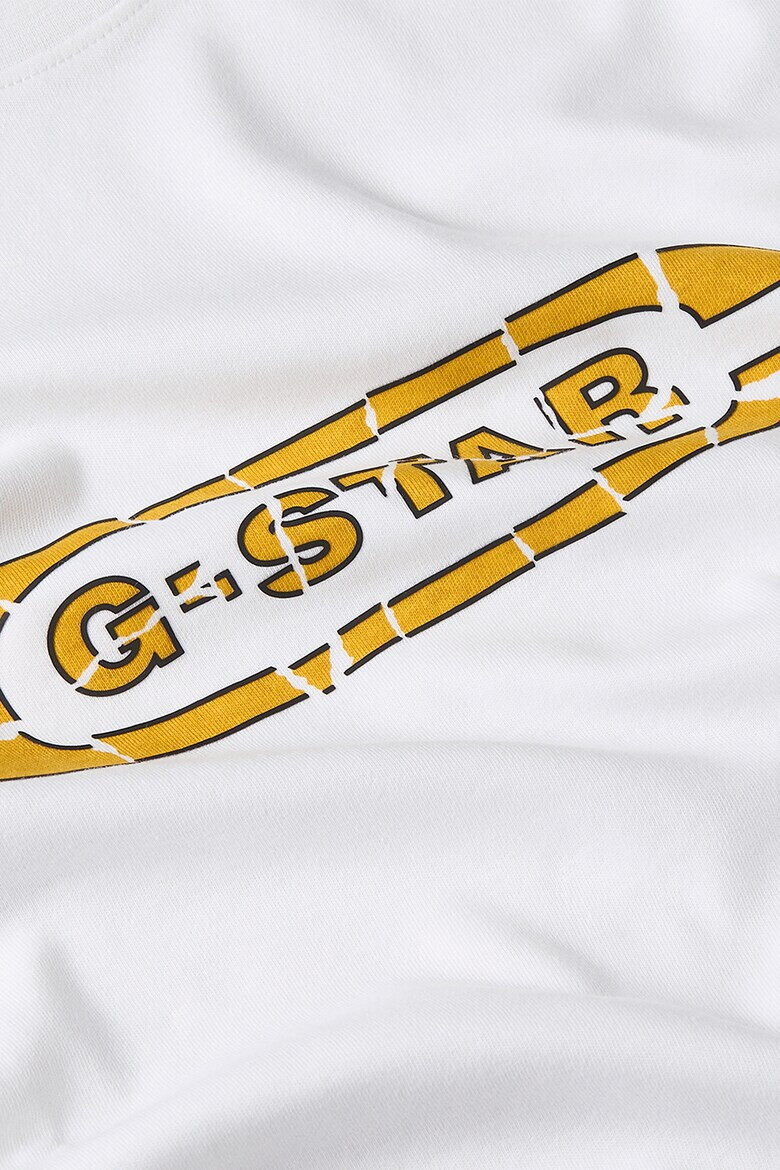 G-STAR Tricou de bumbac organic cu imprimeu logo - Pled.ro