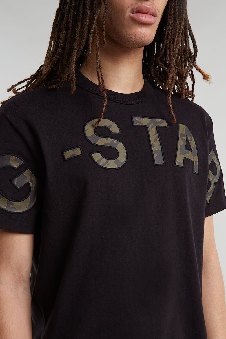 G-STAR Tricou de bumbac organic cu logo - Pled.ro