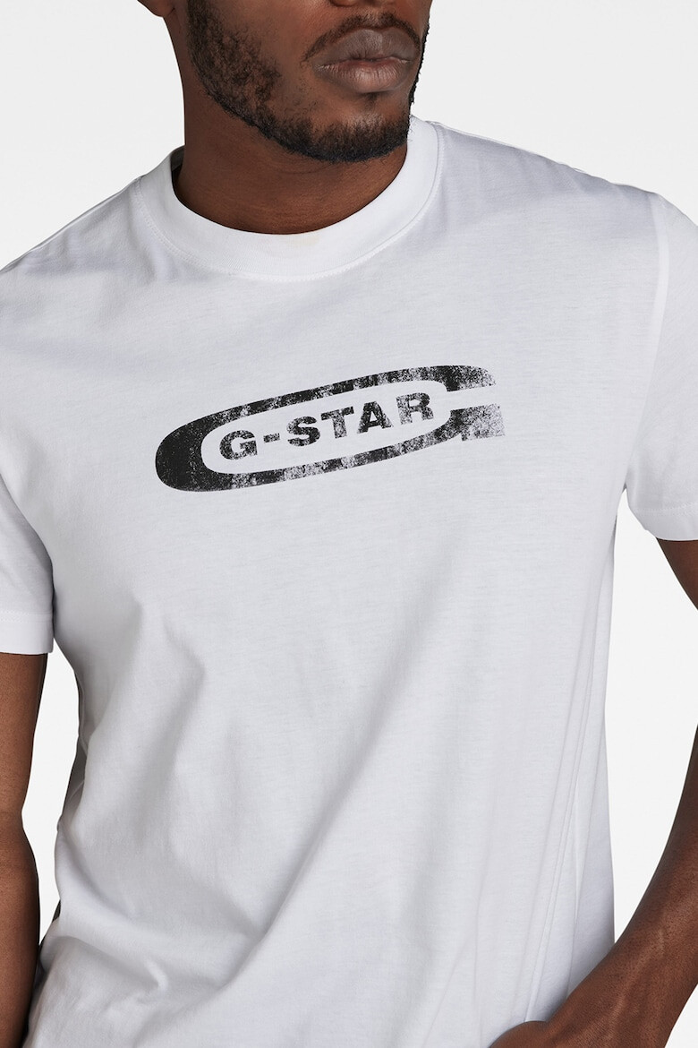 G-STAR Tricou de bumbac organic cu logo - Pled.ro