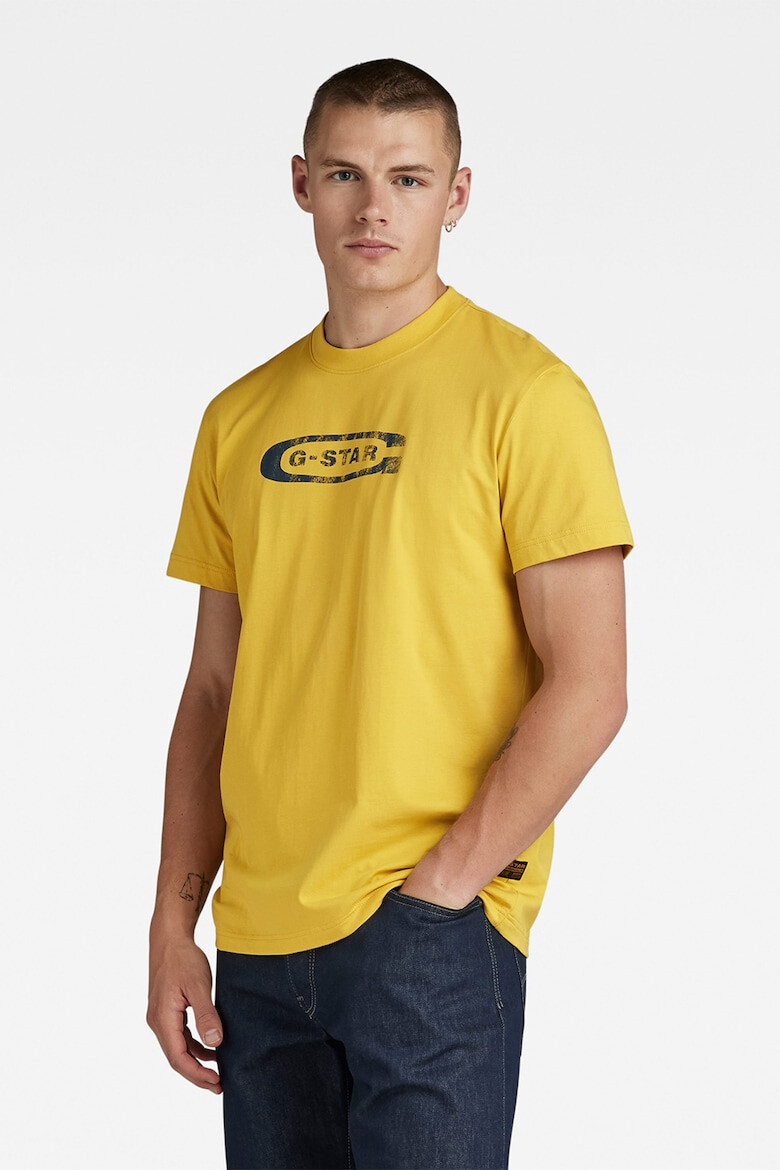 G-STAR Tricou de bumbac organic cu logo - Pled.ro