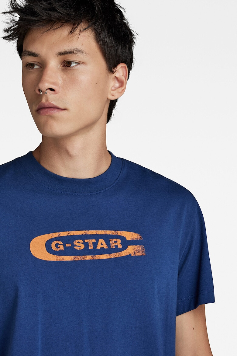 G-STAR Tricou de bumbac organic cu logo - Pled.ro