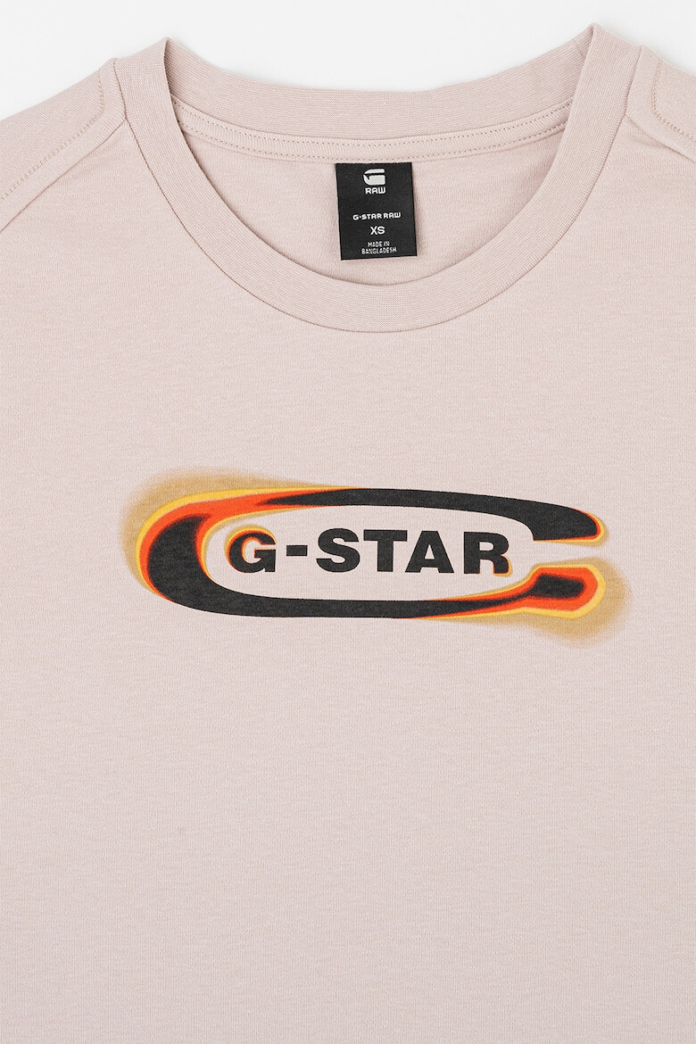 G-STAR Tricou de bumbac organic Old Skool - Pled.ro