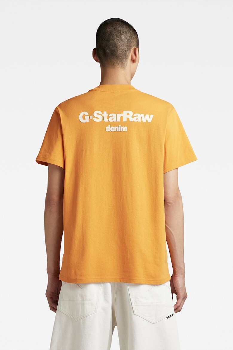 G-STAR Tricou lejer cu imprimeu logo pe spate - Pled.ro