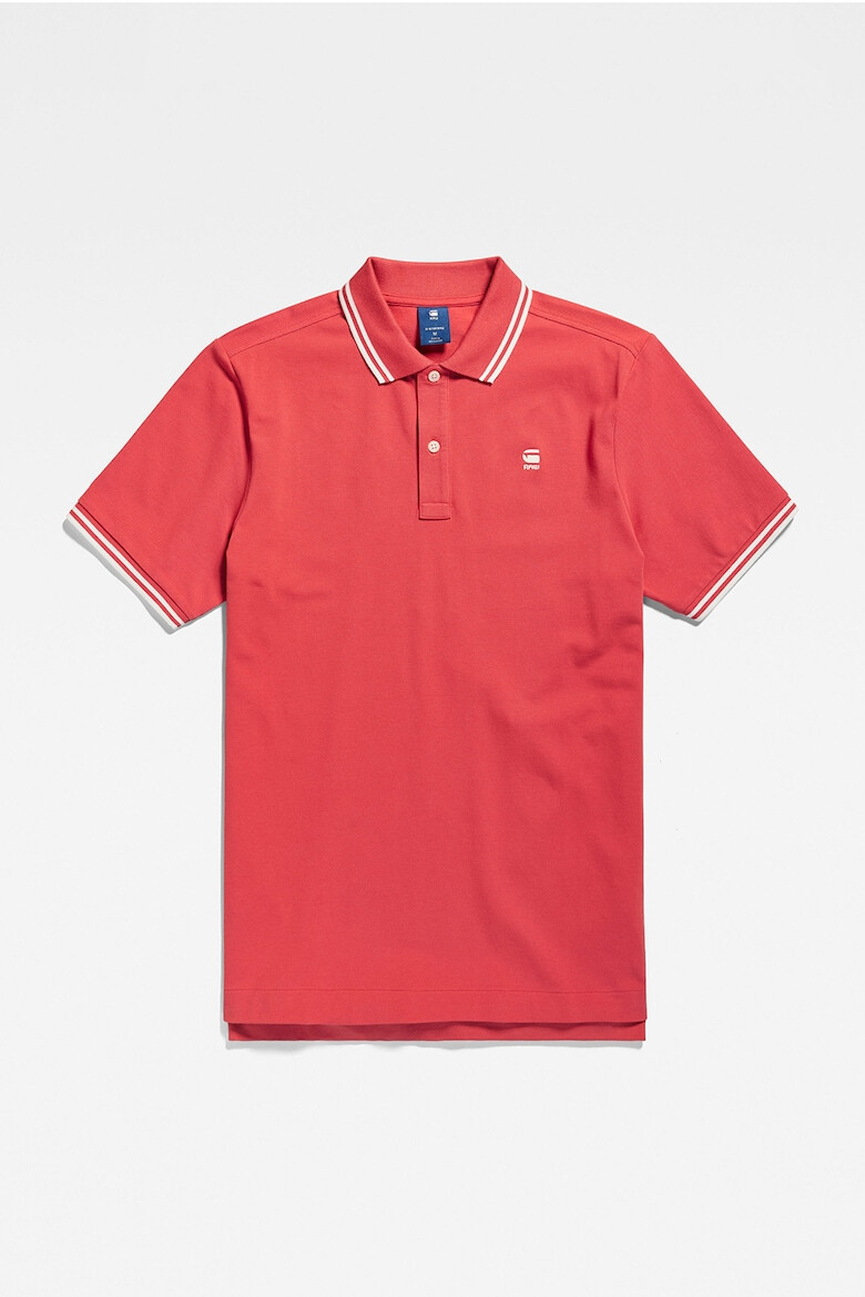 G-STAR Tricou polo din amestec de bumbac organic Dunda - Pled.ro