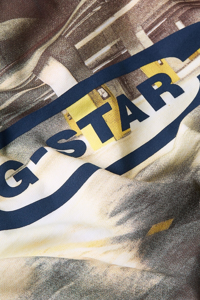 G-STAR Tricou regular fit cu imprimeu - Pled.ro