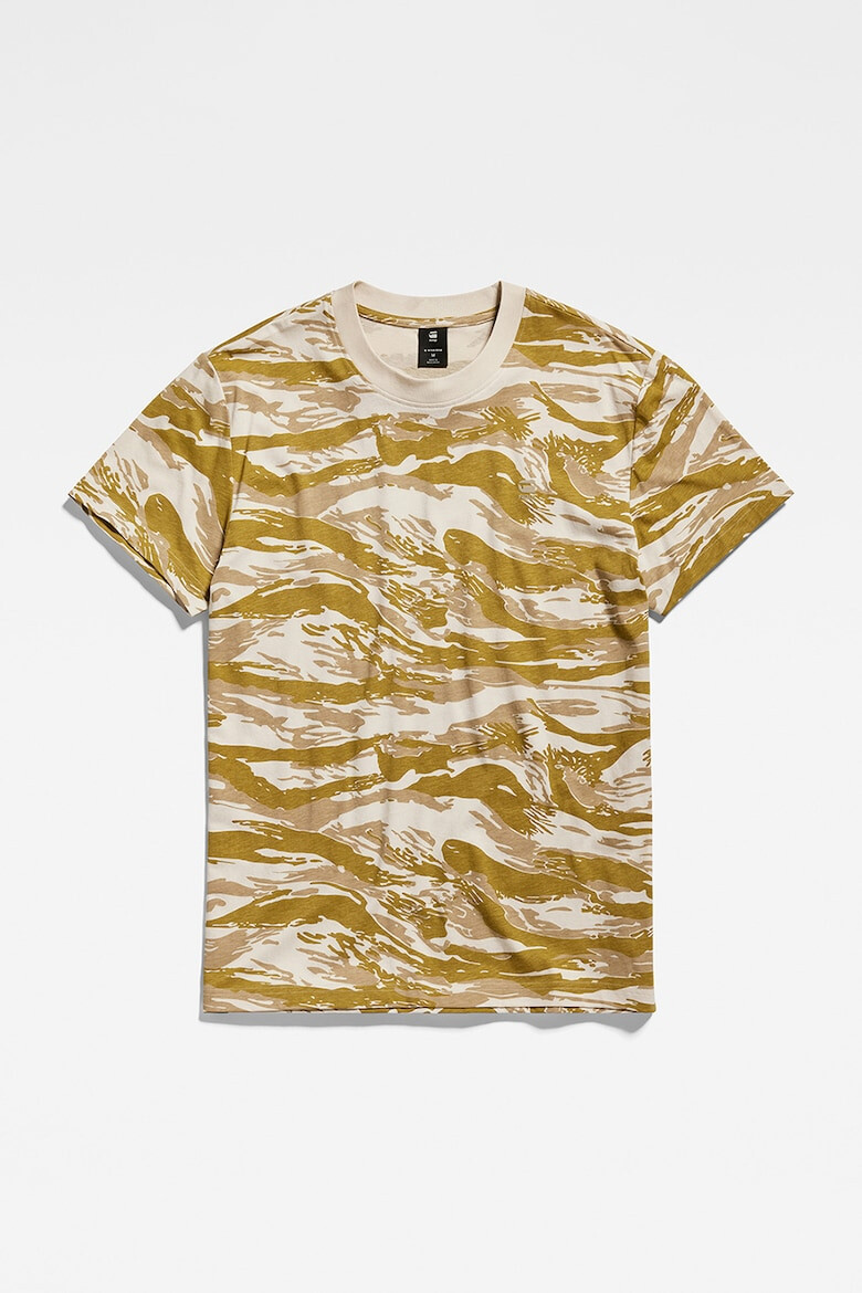 G-STAR Tricou regular fit cu imprimeu camuflaj - Pled.ro