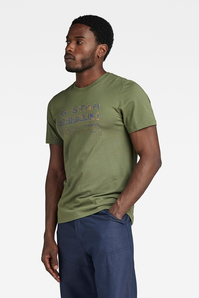 G-STAR Tricou slim fit de bumbac organic - Pled.ro