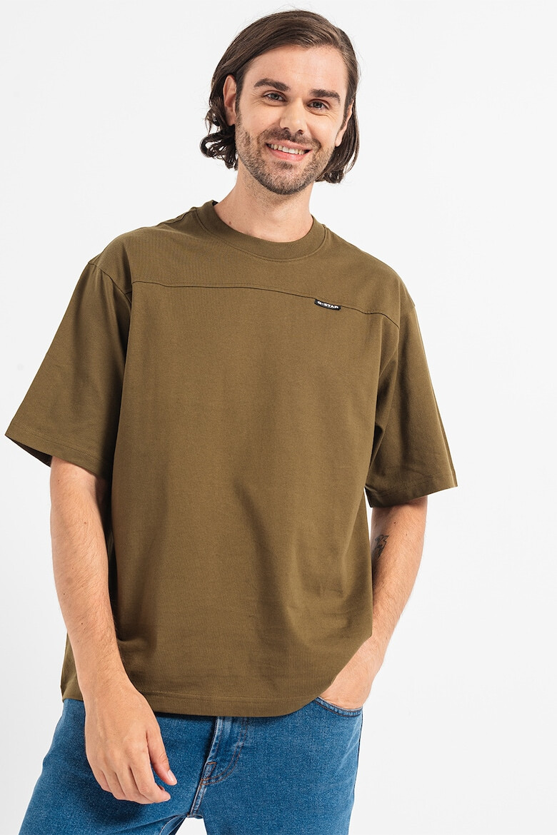 G-STAR Tricou supradimensionat de bumbac organic Boxy Base - Pled.ro